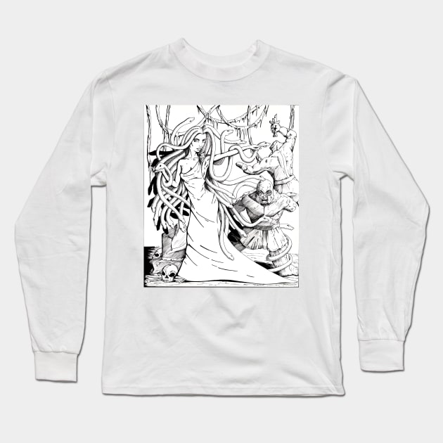 Medusa Long Sleeve T-Shirt by Ferrell